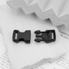 OTOTEC 10pcs Mini Key Buckle 5/8Inch Plastic Side Release Buckles