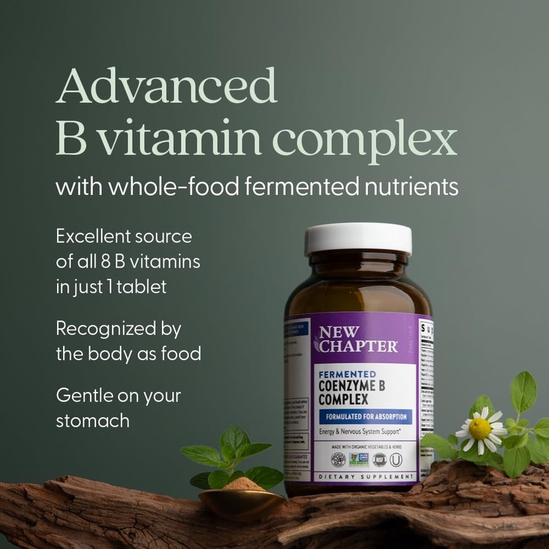 New Chapter Vitamin B Complex – Fermented Coenzyme B Complex