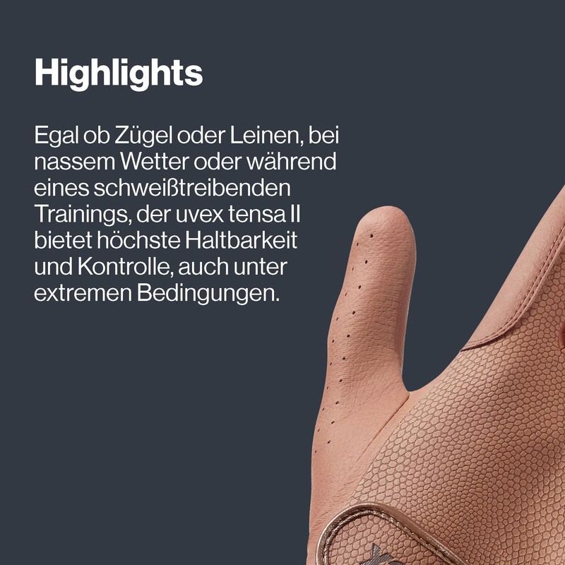 Uvex tensa II - Durable Riding Gloves for Men and