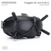 WRAPGRADE Skin Compatible con dji FPV | Goggles V2 (Stealth