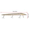 Multiple Segments Hard Swimbait Crankbait Fish Lure Fishing Tackle Treble