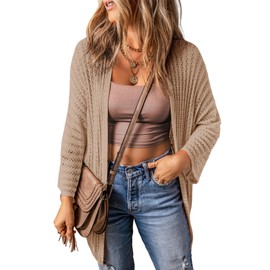 Dokotoo Summer Cardigan Sweaters Lightweight Cardigans 2025 Fall Fashion Vacation Outfits Resort Wear for Women Fashion Cardigan Sweaters Dressy Casual Crochet Beach Bathing Suit Cover Up