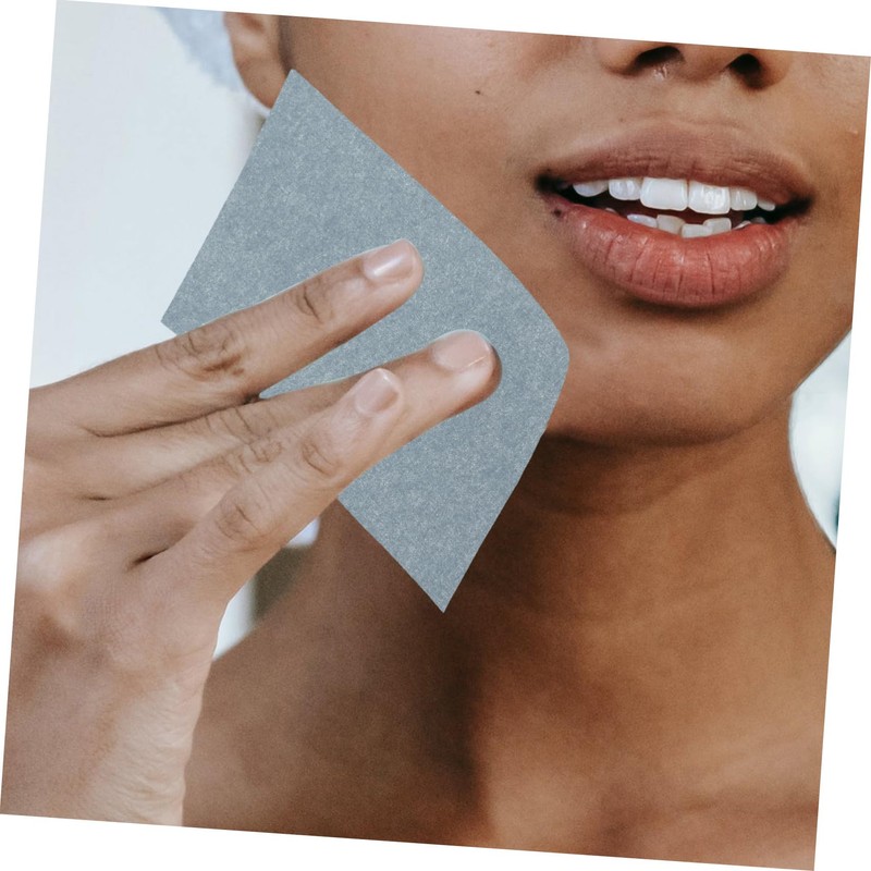 TOVINANNA 300sheets Oil Absorbing Paper Portable Blotting Sheets for Oily