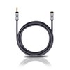 Oehlbach i-Connect J-35 EX Mobiles Audiokabel, 3,5 mm Klinken-Verlängerung schwarz