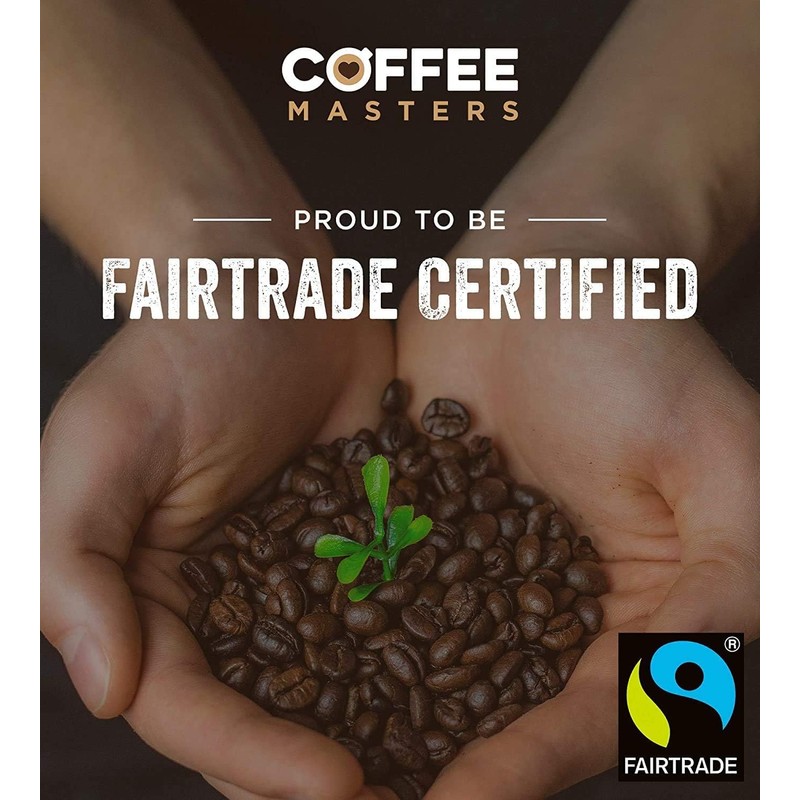 Coffee Masters Triple Certified Organic Blend Coffee Beans 200g