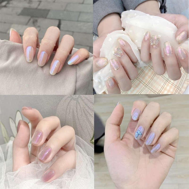 NITIUMI ミラーパウダー パレット ミラーネイル パウダー オーロラパウダー ネイルセットソリッド ジェルネイル セット 固形