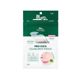 VTCOSMETICS(ブイティコスメテックス) VT スポットパッチ 3種 敏感肌 肌荒れスキンケア 毛穴ケア シート状美容液 (プロCICA クリア スポットパッチ)