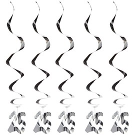 25th Anniversary Whirls (5/Pkg)