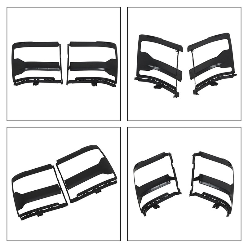 SEBLAFF 1 Pair of Headlight Trim Bezel Cover Left and