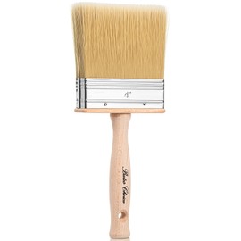 Bates- Deck Stain Brush, 4 Inch, Wooden Handle, Stain Brushes for Wood, Deck Brush, Large Paint Brushes