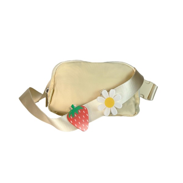 Jvuessieye 2 Pcs Cute Charm For Lululemon Crossbody Bag,Belt Bag