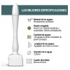 Dermaroller Facial Barba 0.5-3 Mm Titanio Regenera Colágeno