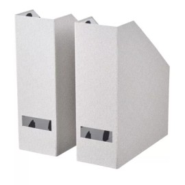 IKEA 2x IKEA Tjena Magazine File Folder Organizer Holder Storage For Cabinets Shelves