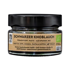 Bremer Gewürzhandel Organic Black Garlic Paste, Fermented Garlic, 100 g