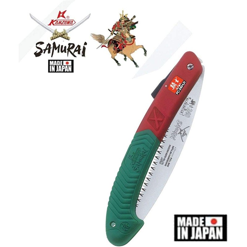 SAMURAIサムライ 騎士 240mm 折込 剪定 鋸 FC-240-LH