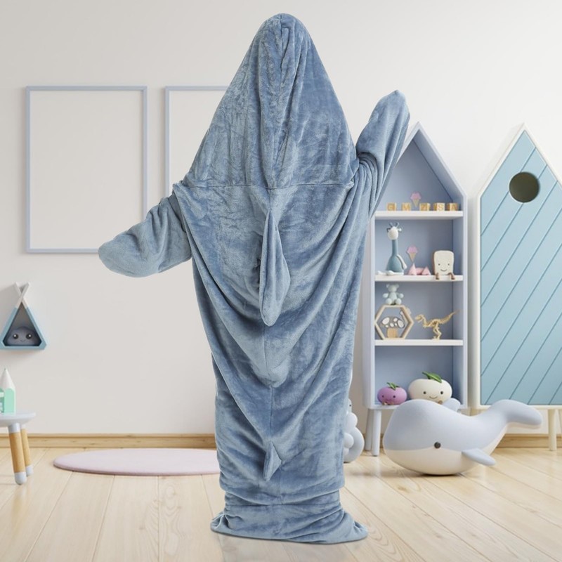 Formemory Sleeping Bag Kigurumi Pajamas, Room Wear, Cute Hook, Flannel