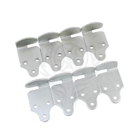 8 PC Utility Trailer Rack Wood Panel Sides Stake Bed Gate Latch Corner Connector Stake Body (4 Corners)
