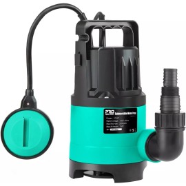 Prostormer Sump Pump, 2000GPH 1/2 HP Submersible Water Pump with Build-in Float Switch