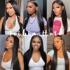 Feibin Straight Human Hair Bundles 12 12 12 Inch Trippy