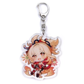 Cute Impact Gen Shin Acrylic Hanging Keyring, 6