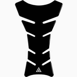 Autodomy Tank Pad Tank Protector Tank Sticker for Motorcycle Colour Black Tank Pad Motorcycle 20 x 12.5 cm Suitable for All Motorcycle Brands