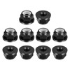 sourcing map Nylon Insert Hex Lock Nuts, 10pcs - M5