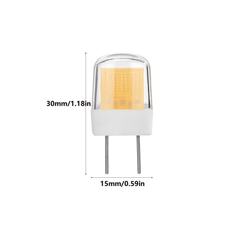 Lxcom Lighting G8 LED Bulb Dimmable 5W Light Bulbs 40W