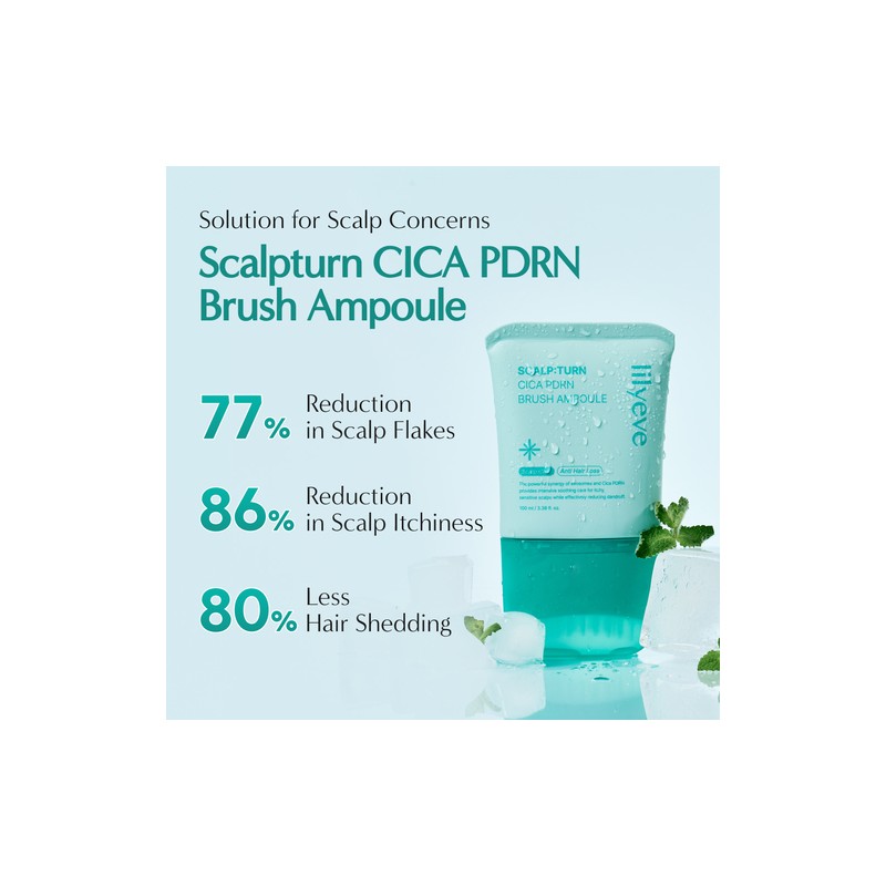 lilyeve [lilyeve]Scalp:Turn Cica PDRN Brush Ampoule 100ml