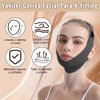 Yakiter 2Pcs Faja Papada Facial Lifting,Reutilizable Faja para Papada Mujer,para