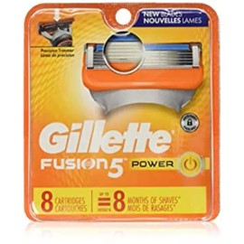 Gillette Fusion5 Power Razor Blades, 8 Cartridges