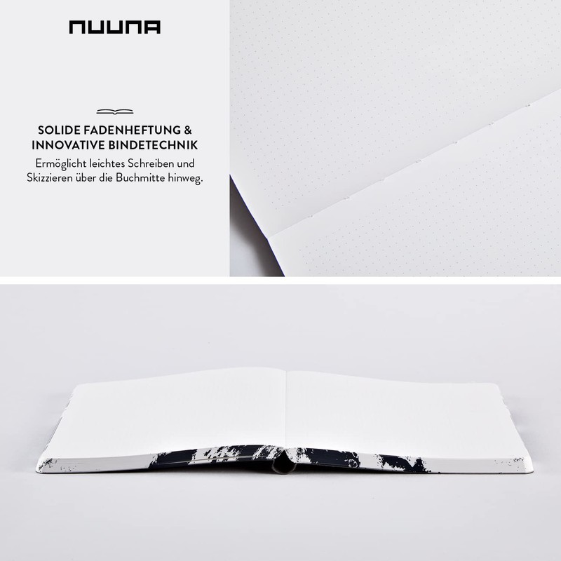 Nuuna Notebook A5+ | Graphic L - Moon | Dotted