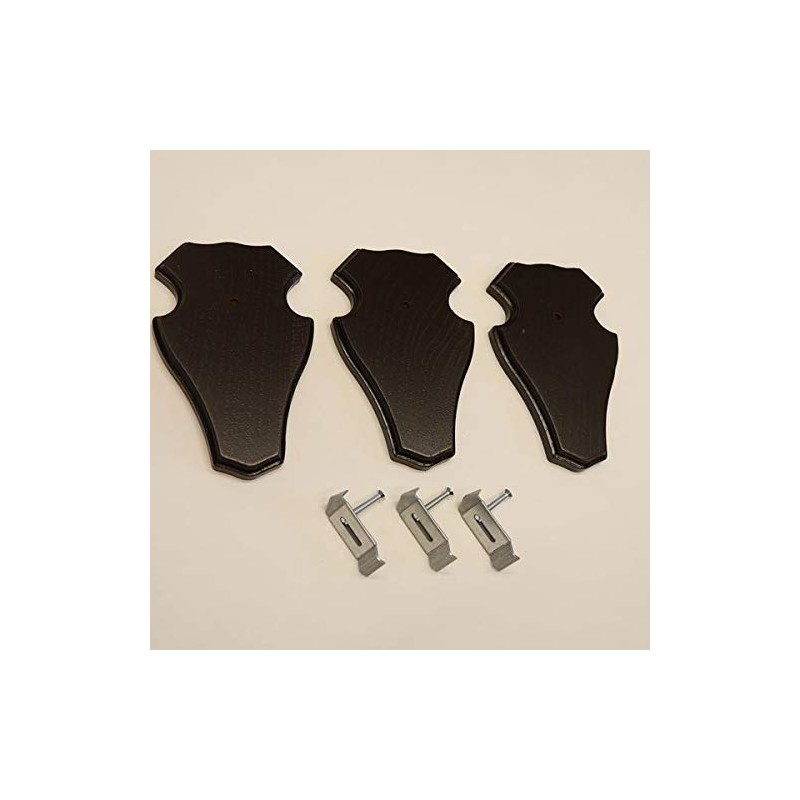 Pack of 3 Roe Bock Trophy Signs with 1 Pine