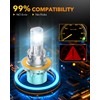 OXILAM 9008 H13 LED Bulbs, 60000 Lumens, 60000H Lifespan, No