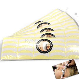 Standard Size Eyelash False Lashes Individual Extensions Sticker Professional Tools Tape Pad (5Pack100Pairs/Pack)