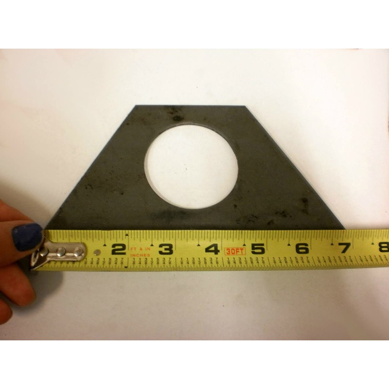 NOOTO BSP-2 2" Weld on Support Plate fit for Trailer