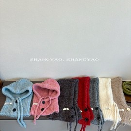 Children's Fashion Balaclava for Boys and Girls LF2154 Free Size / 49-52cm Coffee 3ea