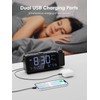 ROCAM Projection Alarm Clock, Digital Alarm Clocks for bedrooms with