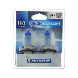 Michelin 8754 Lampada Auto, Blue Light, 2 H4, 12 V, 60/55 W