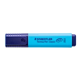 Staedtler STAEDTLER Textmarker textsurfer classic, blau, samtweiche Keilspitze ca. 1-5 mm, nachfüllbar, sekundenschnell trocken, 10 Stück, 364-3