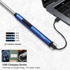 SUPRUS Electric Candle Lighter USB Type C Rechargeable Lighter Steel