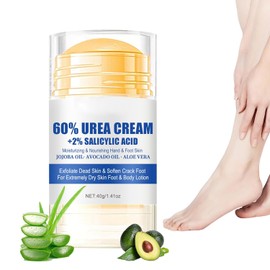 Crema Hidratante para Pies, Repara e Hidrata los Pies Secos y Agrietados, Exfoliating Moisturizing Foot Ointment, Crema Hidratante Anti Rozaduras Para Pies Agrietado(40 ml Citrus)