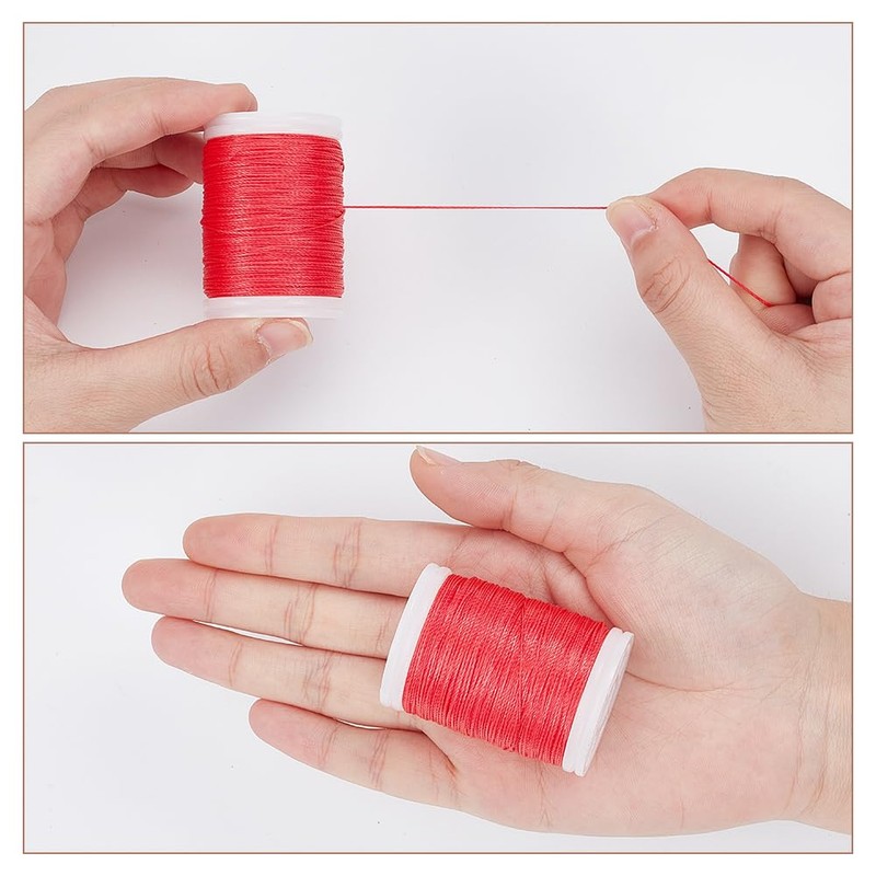 NBEADS 220M Archery Bow String Serving Thread, 0.4mm Plastic Bowstring
