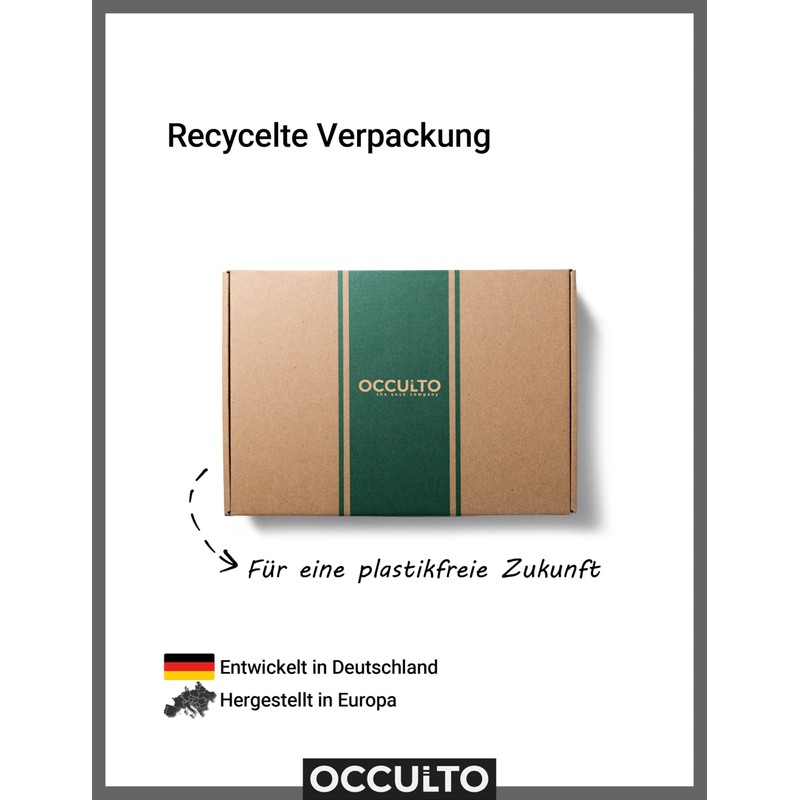 Occulto Men's 100% Cotton Socks Pack of 6 (Model: Roland),