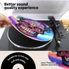 Turntable Mat Vinyl Slip Mat 12 Inch Record Player Non