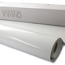 VViViD Clear Lamination Vinyl Roll for Die-Cutter and Vinyl Plotter (Gloss Finish, 10ft x 54" Bulk Roll)