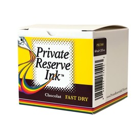 Private Reserve Ink FAST DRY - 60 ml Ink Bottle for Fountain Pen (Chocolat Fast Dry) (PR17040)