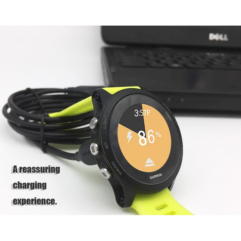 JIUJOJA Charger Cable Compatible with Garmin Watch - 3.93ft Length