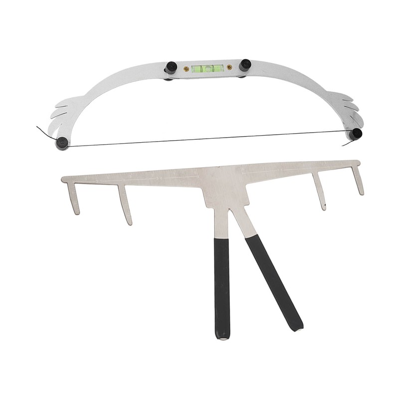 Eyebrow Ruler Mapping Kit Semi Permanent Stainless Steel Eyebrow Mapping