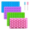 Generic Moldes De Silicona Candy Y Bandejas Para Cubitos De