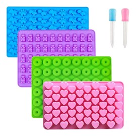 Generic Moldes De Silicona Candy Y Bandejas Para Cubitos De Hielo